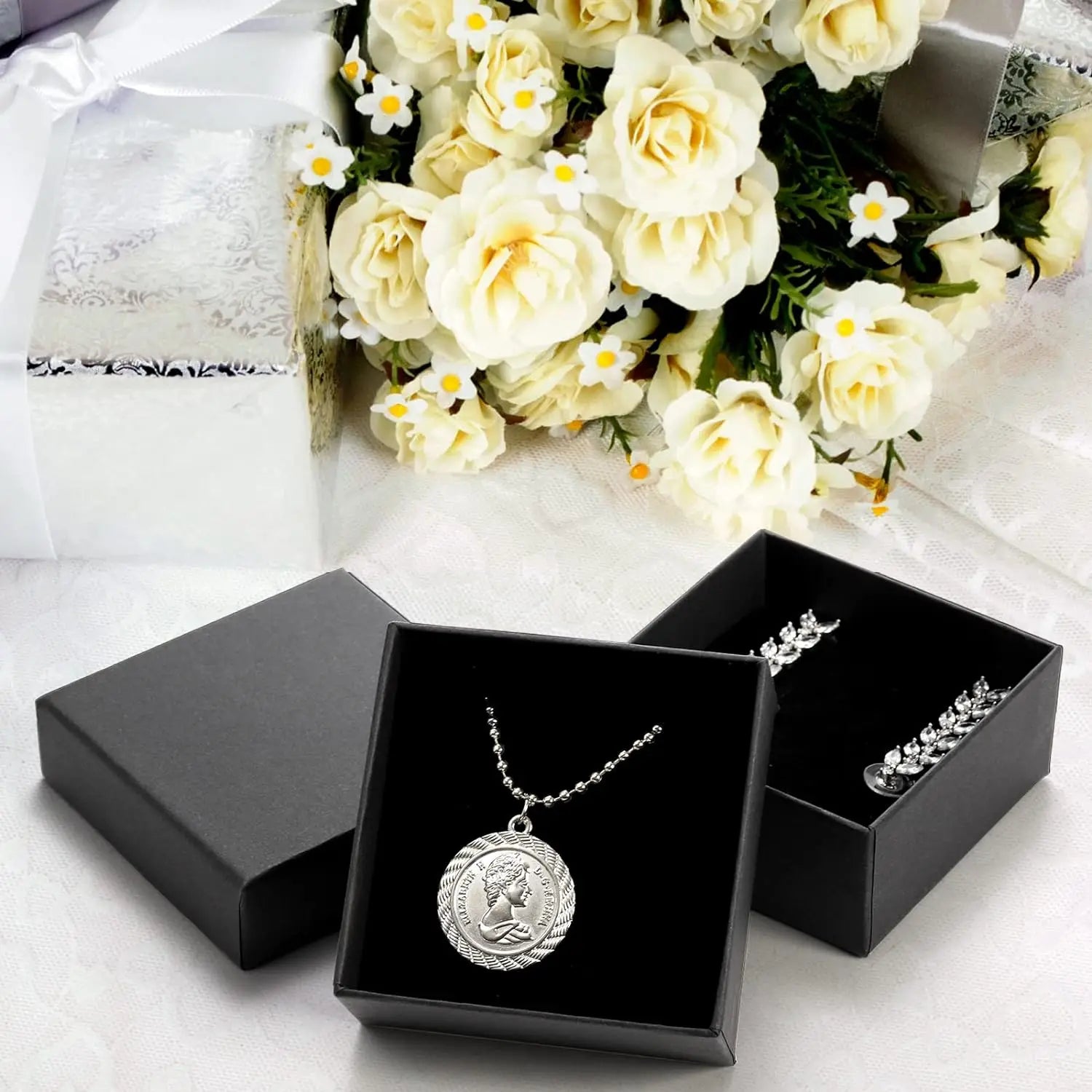 black jewelry box